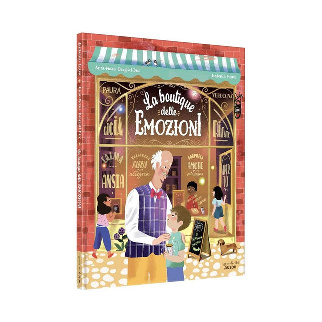 Copertina libro LA BOUTIQUE DELLE EMOZIONI. EDIZ. A COLO