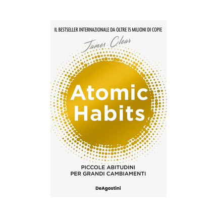 Copertina libro ATOMIC HABITS. PICCOLE ABITUDINI PER GRA