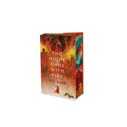 Copertina libro THE NIGHT ENDS WITH FIRE. UN DESTINO DI