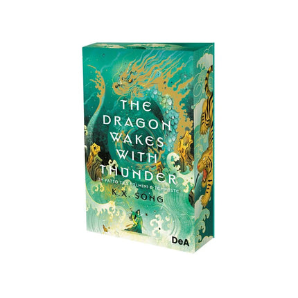 Copertina libro THE DRAGON WAKES WITH THUNDER. UN PATTO