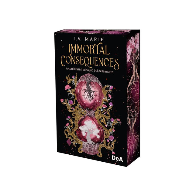 Copertina libro IMMORTAL CONSEQUENCES. BOOKLOVER APPROVE