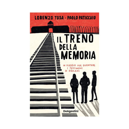 Copertina libro IL TRENO DELLA MEMORIA. IN VIAGGIO PER D