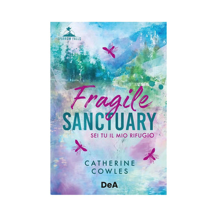 Copertina libro FRAGILE SANCTUARY. BOOKLOVER APPROVED. E