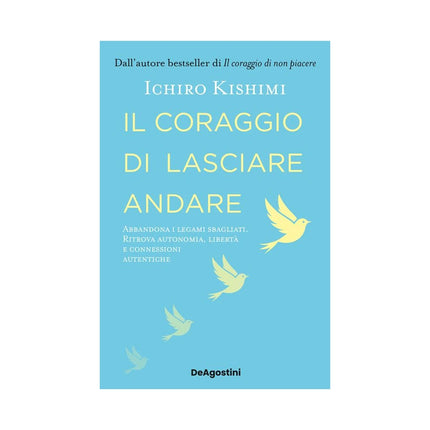 Copertina libro IL CORAGGIO DI LASCIARE ANDARE. ABBANDON