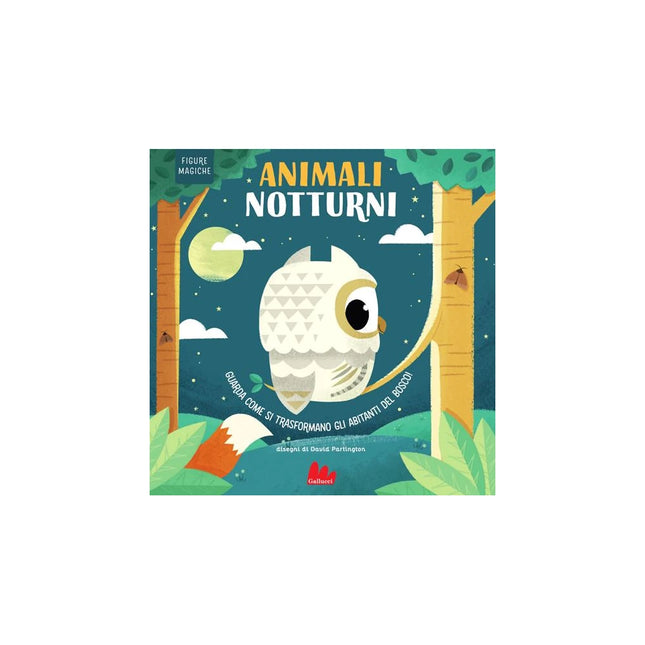 Copertina libro ANIMALI NOTTURNI. FIGURE MAGICHE. EDIZ.