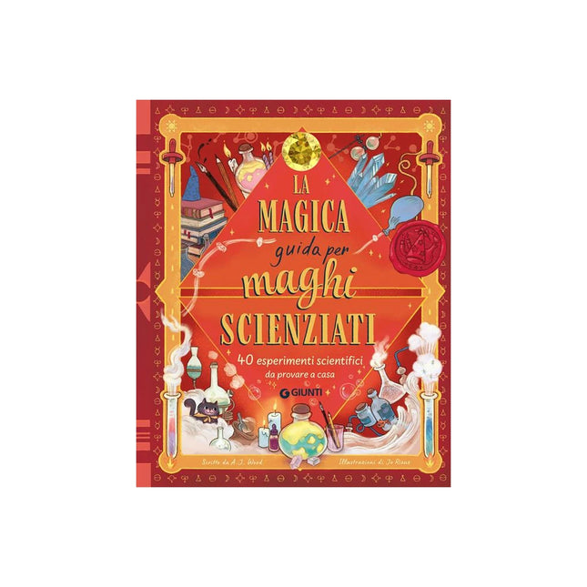 Copertina libro LA MAGICA GUIDA PER MAGHI SCIENZIATI. 40