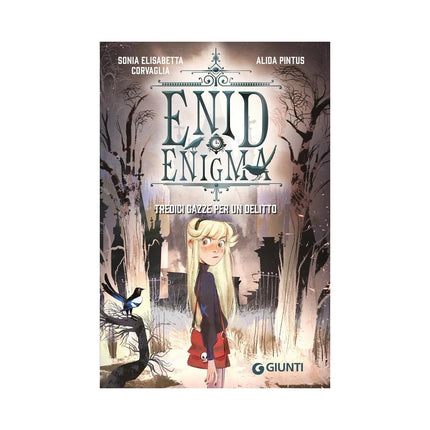 Copertina libro TREDICI GAZZE PER UN DELITTO. ENID ENIGM