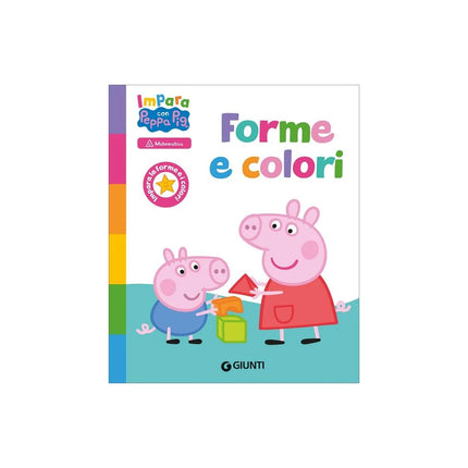 Copertina libro FORME E COLORI. PEPPA PIG. IMPARA CON PE