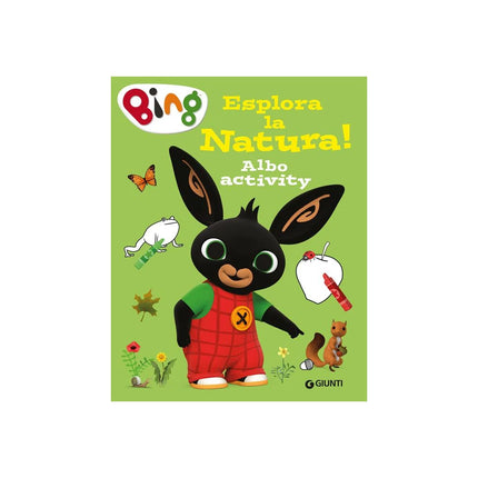 Copertina libro ESPLORA LA NATURA! BING. ALBO ACTIVITY.
