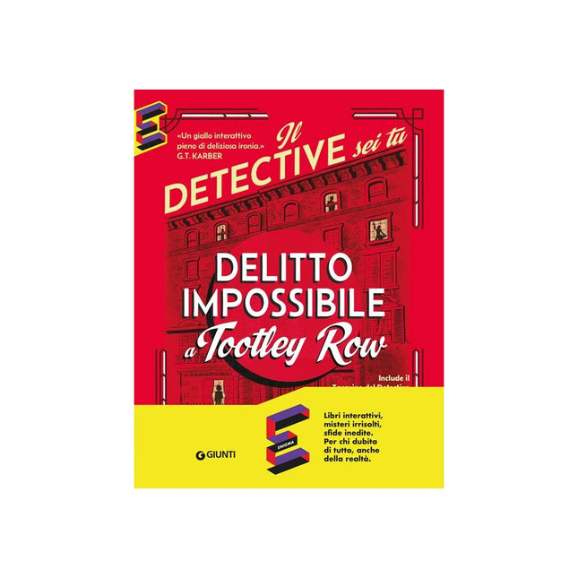 Copertina libro IL DELITTO IMPOSSIBILE A TOOTLEY ROW. IL