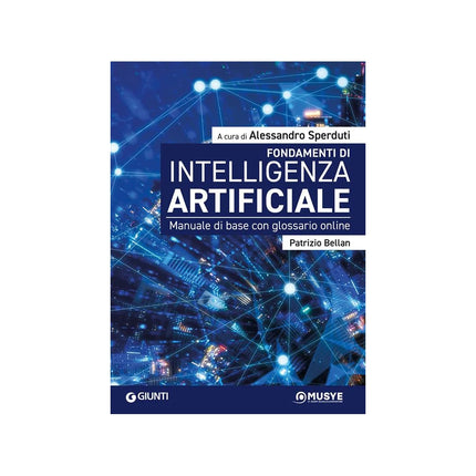 Copertina libro FONDAMENTI DI INTELLIGENZA ARTIFICIALE.