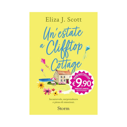 Copertina libro UN'ESTATE A CLIFFTOP COTTAGE