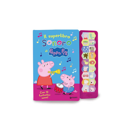 Copertina libro IL SUPERLIBRO SONORO DI PEPPA. CON 18 FA