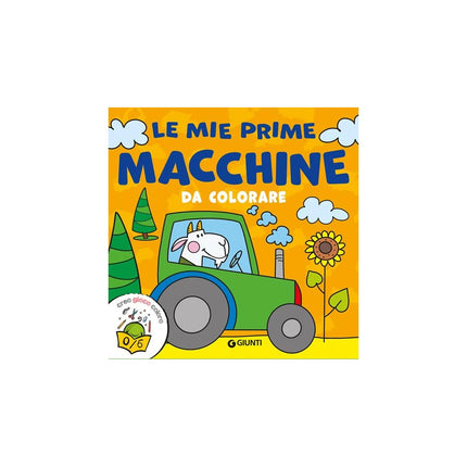 Copertina libro LE MIE PRIME MACCHINE DA COLORARE. EDIZ.