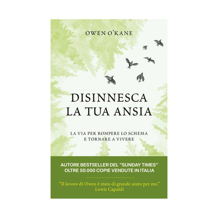 Copertina libro DISINNESCA LA TUA ANSIA. LA VIA PER ROMP