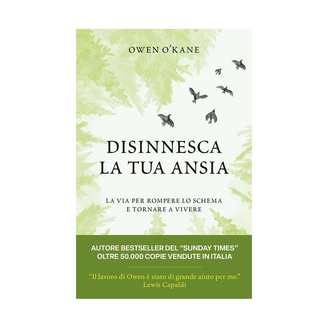 Copertina libro DISINNESCA LA TUA ANSIA. LA VIA PER ROMP