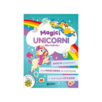Copertina libro MAGICI UNICORNI. CREO GIOCO COLORO. CON