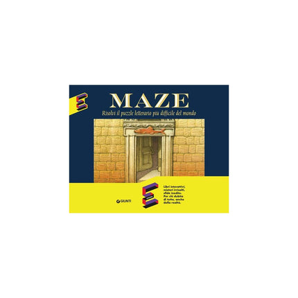 Copertina libro MAZE. RISOLVI IL PUZZLE LETTERARIO PIÙ D