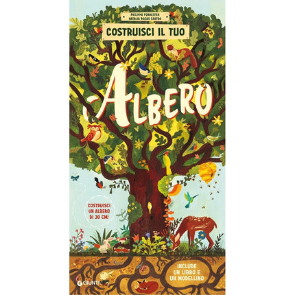 Copertina libro COSTRUISCI IL TUO ALBERO. EDIZ. A COLORI
