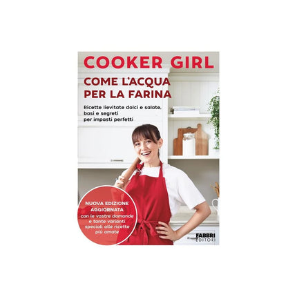 Copertina libro COME L'ACQUA PER LA FARINA. RICETTE LIEV
