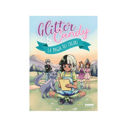 Copertina libro LA MAGIA DEI COLORI. GLITTER & CANDY