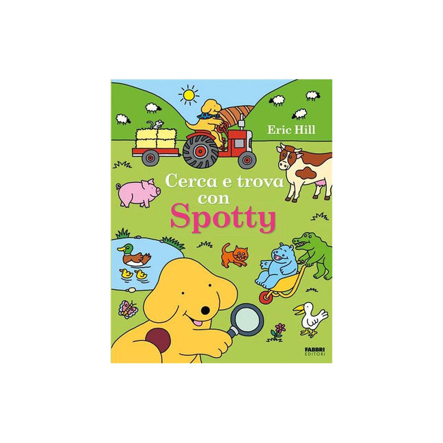Copertina libro CERCA E TROVA CON SPOTTY. EDIZ. A COLORI