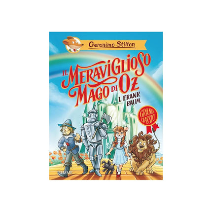 Copertina libro IL MERAVIGLIOSO MAGO DI OZ DI LYMAN FRAN