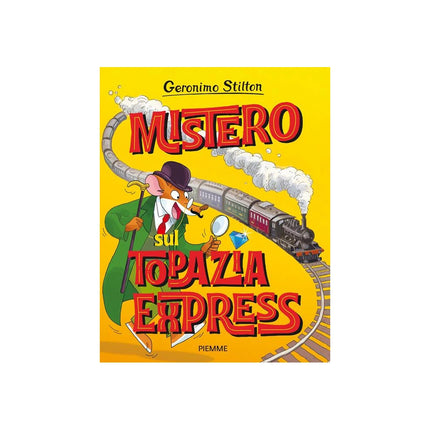 Copertina libro MISTERO SUL TOPAZIA EXPRESS
