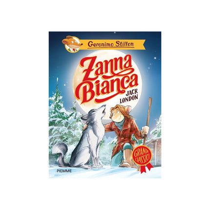 Copertina libro ZANNA BIANCA DI JACK LONDON