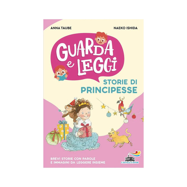 Copertina libro STORIE DI PRINCIPESSE. GUARDA E LEGGI. E