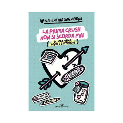 Copertina libro LA PRIMA CRUSH NON SI SCORDA MAI. SCUOLA