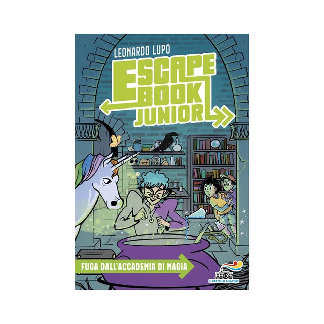 Copertina libro FUGA DALL'ACCADEMIA DI MAGIA. ESCAPE BOO