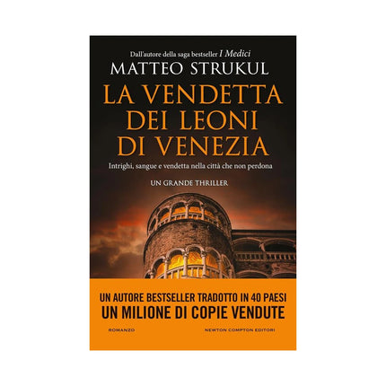 Copertina libro LA VENDETTA DEI LEONI DI VENEZIA