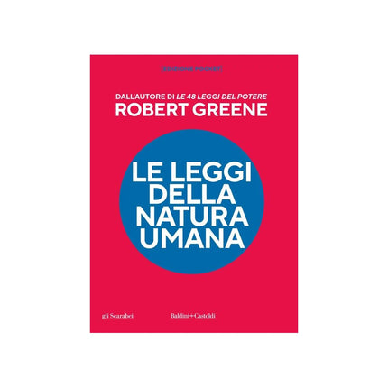 Copertina libro LE LEGGI DELLA NATURA UMANA