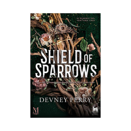 Copertina libro SHIELD OF SPARROWS. EDIZ. ITALIANA