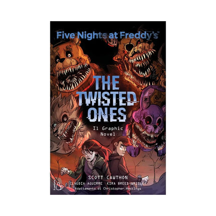 Copertina libro FIVE NIGHTS AT FREDDY'S. THE TWISTED ONE
