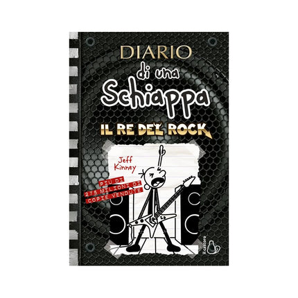 Copertina libro DIARIO DI UNA SCHIAPPA. IL RE DEL ROCK