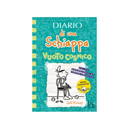 Copertina libro DIARIO DI UNA SCHIAPPA. VUOTO COSMICO