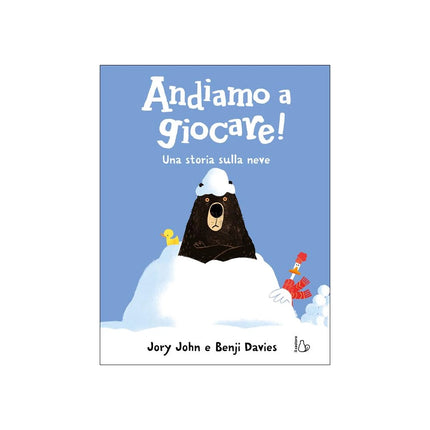 Copertina libro ANDIAMO A GIOCARE! UNA STORIA SULLA NEVE