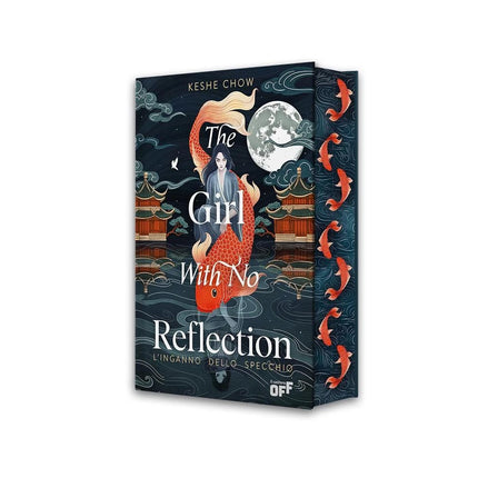 Copertina libro THE GIRL WITH NO REFLECTION. L'INGANNO D