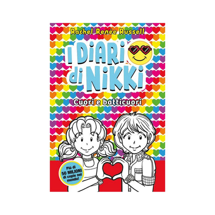 Copertina libro CUORI E BATTICUORI. I DIARI DI NIKKI