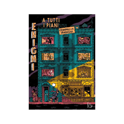 Copertina libro ENIGMI A TUTTI I PIANI. CRIMINALI ALLO S
