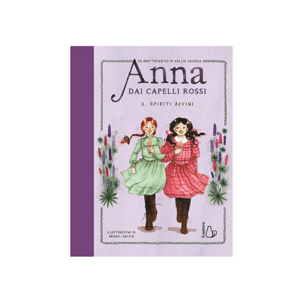 Copertina libro SPIRITI AFFINI. ANNA DAI CAPELLI ROSSI.