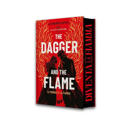 Copertina libro THE DAGGER AND THE FLAME. IL PUGNALE E L