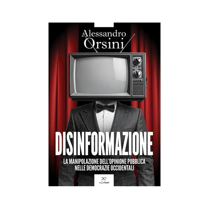 Copertina libro DISINFORMAZIONE. LA MANIPOLAZIONE DELL'O