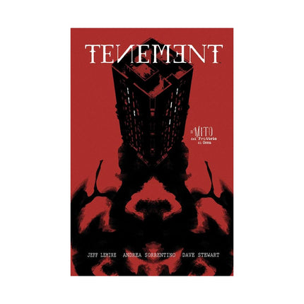 Copertina libro TENEMENT