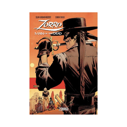 Copertina libro ZORRO. MAN OF THE DEAD