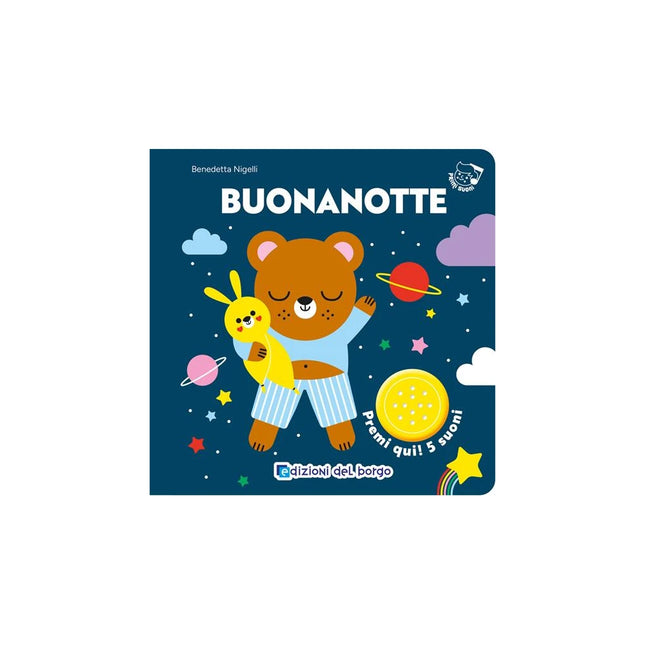 Copertina libro BUONANOTTE. PRIMI SUONI. EDIZ. A COLORI