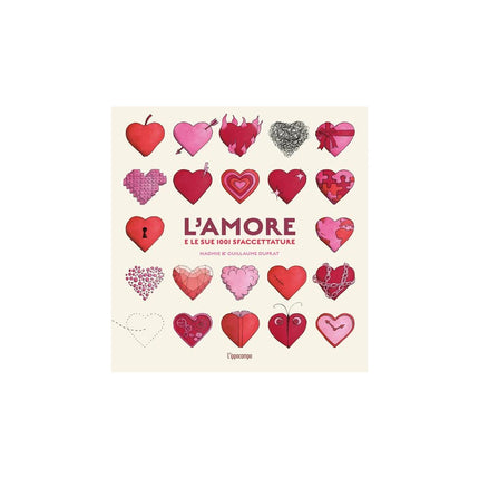 Copertina libro L'AMORE E LE SUE 1001 SFACCETTATURE