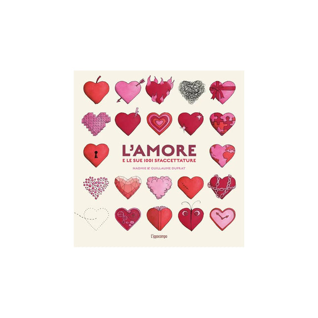 Copertina libro L'AMORE E LE SUE 1001 SFACCETTATURE